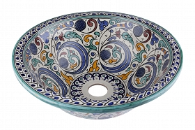 Hafi - Ceramiczna umywalka z Maroka