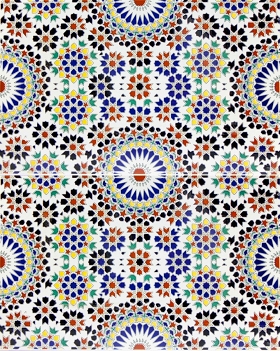 Esmina - Dekoracyjne płytki z Maroka 