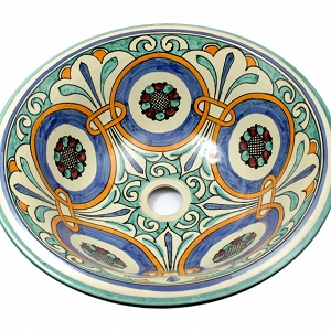 Dida - Ceramiczna umywalka z Maroka 