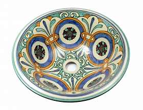Dida - Ceramiczna umywalka z Maroka 