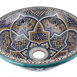 Mikhat - Umywalka ceramiczna z Maroka